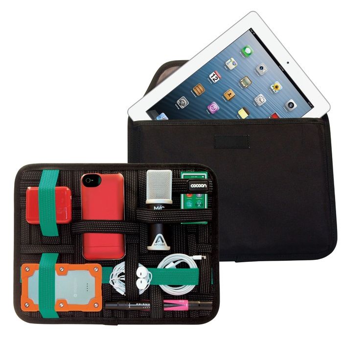 Cocoon GRID-IT! accessoire-organizer met tabletvak - 30,48 × 23,97 × 2,75 cm - Zwart