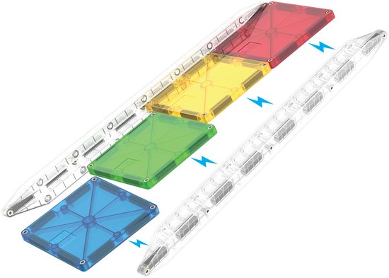 Magna Tiles Rail Racers 33-delig