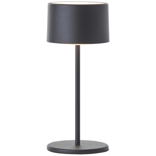 Brilliant Helio LED Tafellamp - Oplaadbaar - Touch Dimmer - 21 cm - Zwart