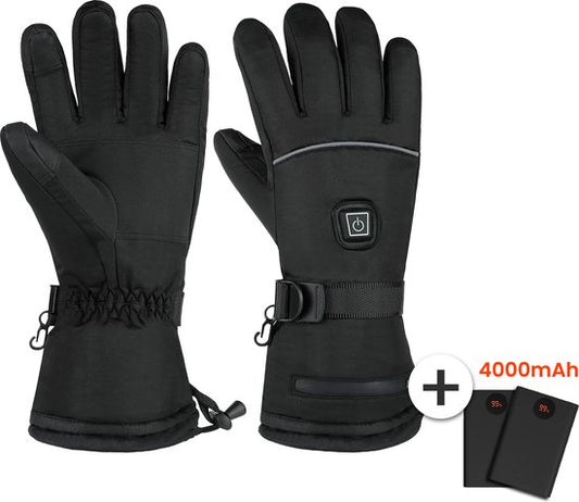 TTD® Verwarmde Handschoenen Oplaadbaar - Maat XL - Elektrische Handschoenen met Verwarming - Verwarmde Wanten - Batterij Verwarmde Handschoenen Heren en Dames - Unisex