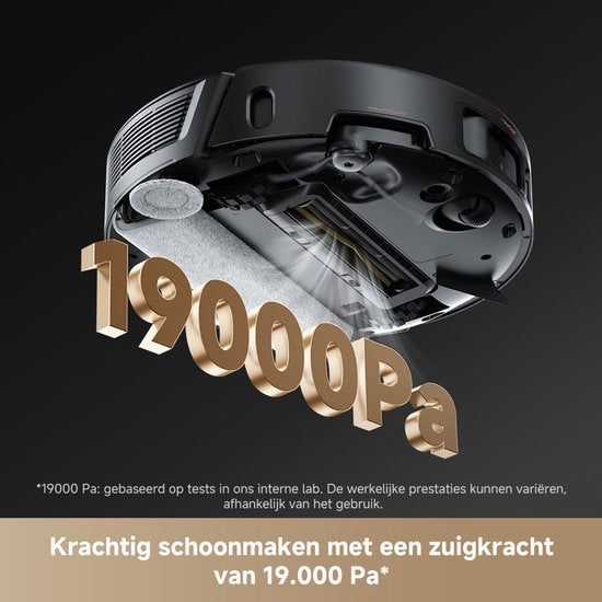 MOVA Z50 Ultra Robotstofzuiger – Dweilfunctie – 19.000 Pa Zuigkracht – Zelfreinigend Station – AI-Navigatie