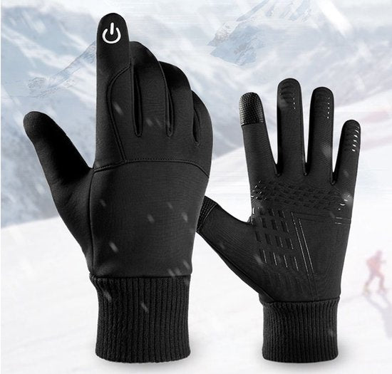Milanoro - Water- en winddichte handschoenen - Zwart - L
