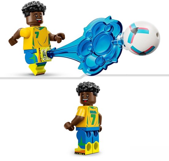 LEGO Editions - Vini Jr. – Voetbalhoogtepunten Voetbal Bouwpakket voor Kinderen - 43027