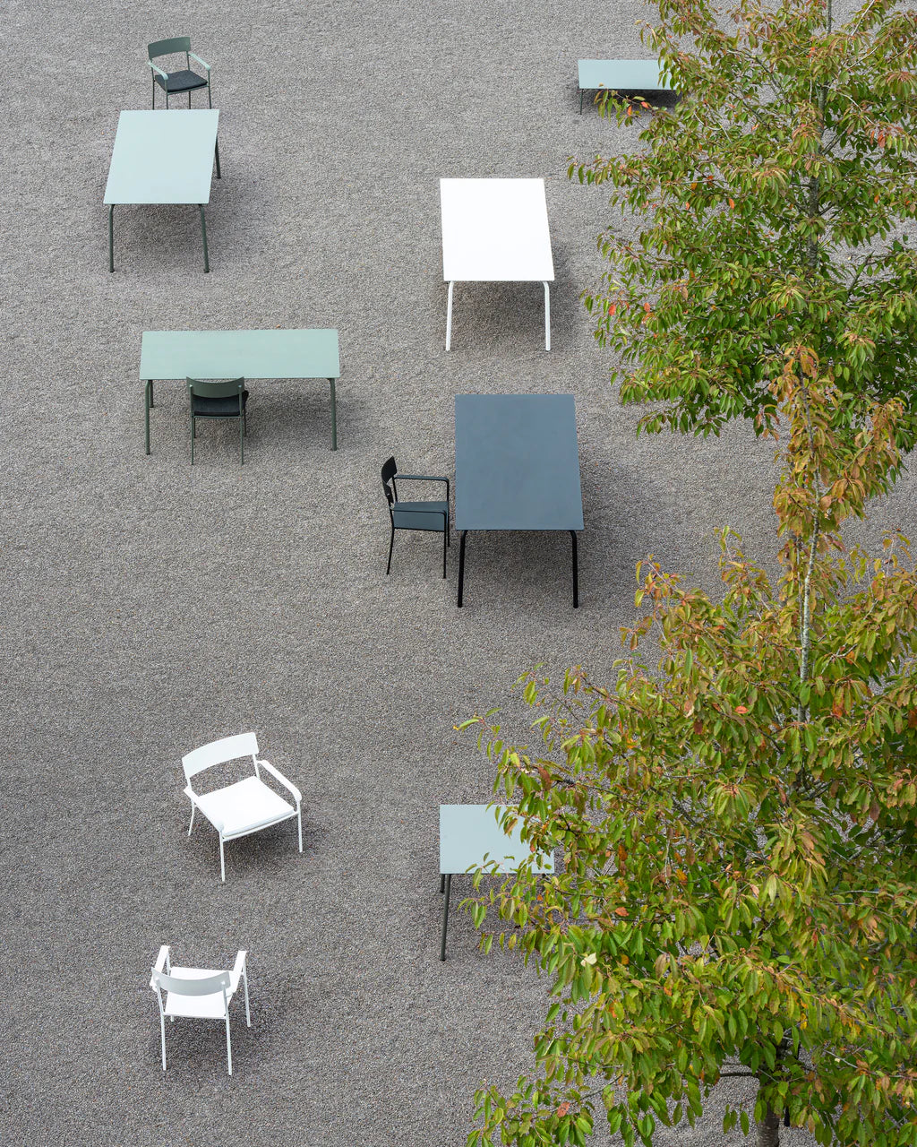 Serax Loungestoel Buiten - Aluminium - Vincent van Duysen - 64 x 60 x 70 cm - Wit