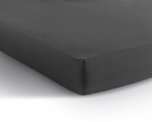 Dreamhouse Jersey Stretch Hoeslaken - 100% Katoen - 80/90/100x220 - Antraciet