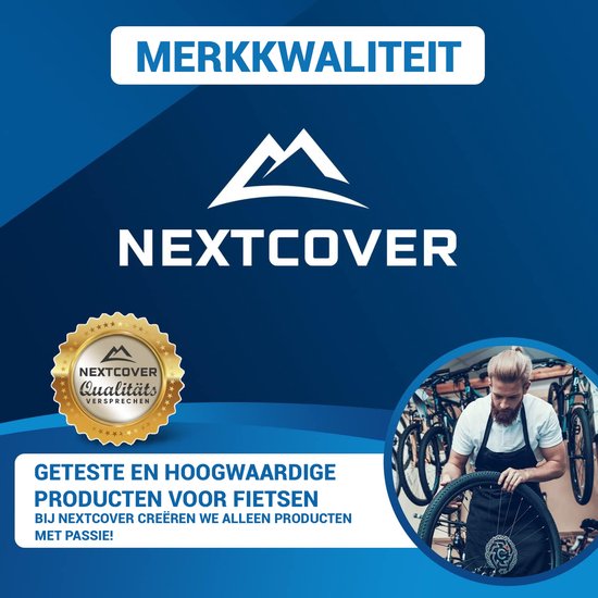 Nextcover® Overschoenen Waterdicht | 100% Waterdichte Regenschoenen Fiets | Reflecterende Schoenovertrek Herbruikbaar| Regenhoezen voor Schoenen | Overschoenen | Schoenbescherming | Fietsoverschoenen