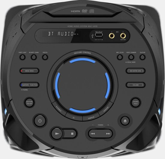 Alles-in-één Hoogvermogens Audiosysteem