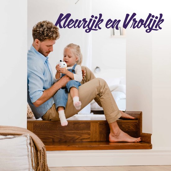 Vulpes Goods® Nachtlampje Kinderen - LED Licht & 8 Kleuren – Nachtlampje Babykamer – Puppy – USB-Oplaadbaar – Dimmer – Timer – Draadloos - Kindvriendelijk