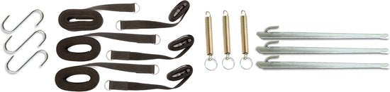 Bo-Camp - Stormband set - Universeel - 3 Stuks van 5 meter