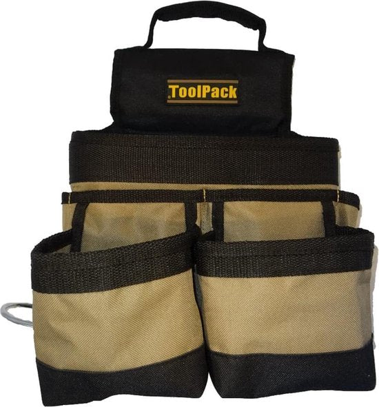 Toolpack Gereedschapshouder multi-draagbaar Deport zwart en kaki