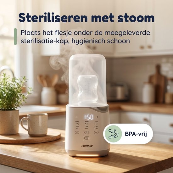 Numsy HeatPod Pro Flessenwarmer - Melkverwarmer