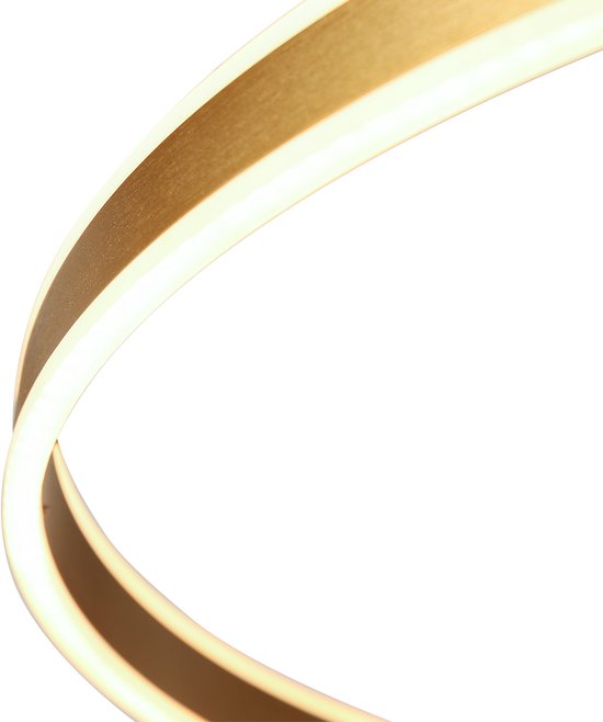 Steinhauer - hanglamp - Ringlux - goud - metaal - Ø 100cm - LED - 3676GO