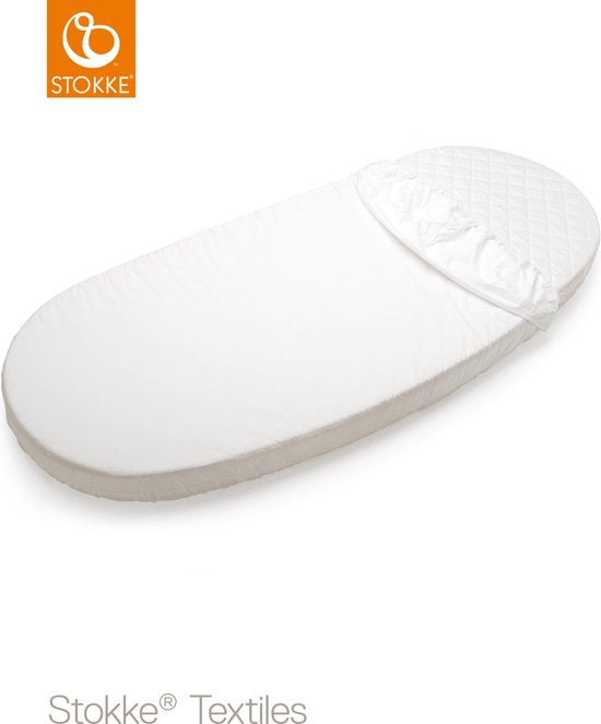 Stokke® Sleepi™ Juniorbed Hoeslaken - 165 cm. - White