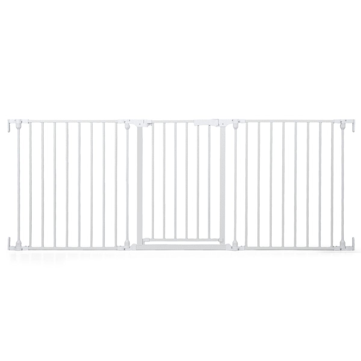 Coast Veiligheidshek voor kinderen en huisdieren - 3 panelen - dubbele vergrendeling - zwart/wit