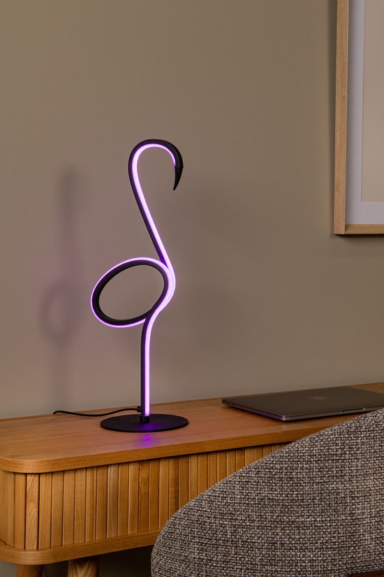 Lucide FLAMINGO - Tafellamp - LED Dimbaar - RGB - Multicolor