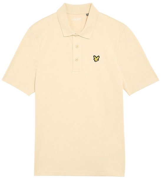 Lyle and Scott Sport SS Polo Heren Beige - Maat S