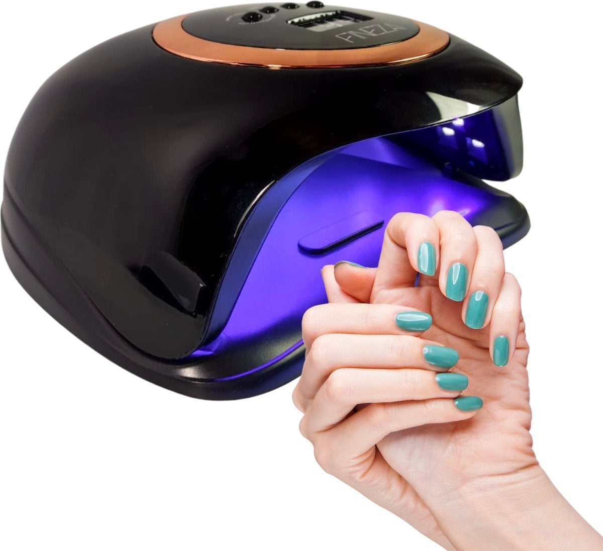 Fineza UV Lamp Gelnagels - Gellak Nagel Droger - Nagellamp - Zwart