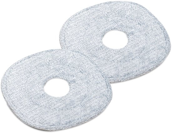 Livington Clean Water Spin Mop microvezelpads 2 stuks - Mopvervangingspads voor de Livington Clean Water Spin Mop vloermop - voor alle vloeren - vervangende mopkop - accessoires