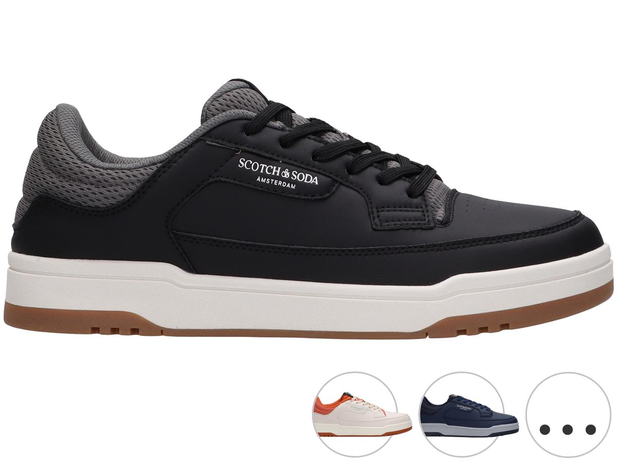 Scotch & Soda Crout Sneakers - Sportief Elegant Design - maat 42 - Green/Cream