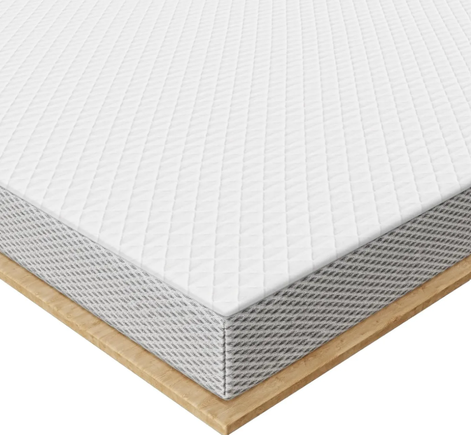 EGO HOME Matrastopper 160 x 200 cm - 5 cm Hoog - Memory Foam - Afneembare Wasbare Hoes - Antislip