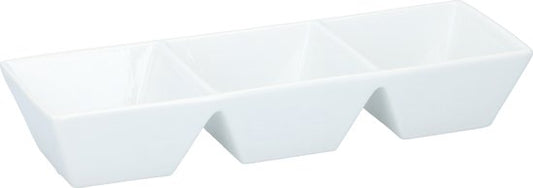 Alpina Snackschaal - Wit - 29,5 x 10 x 5cm