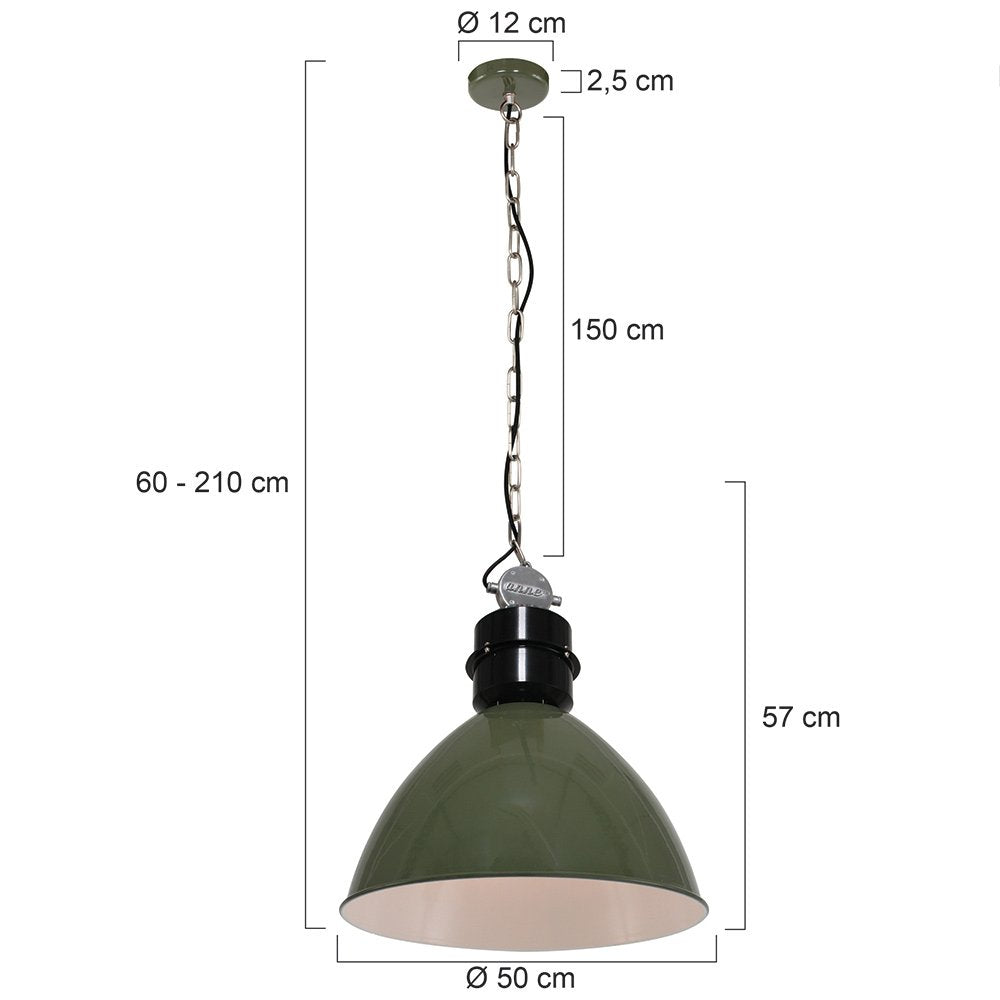 Hanglamp Anne Lighting Frisk - Groen