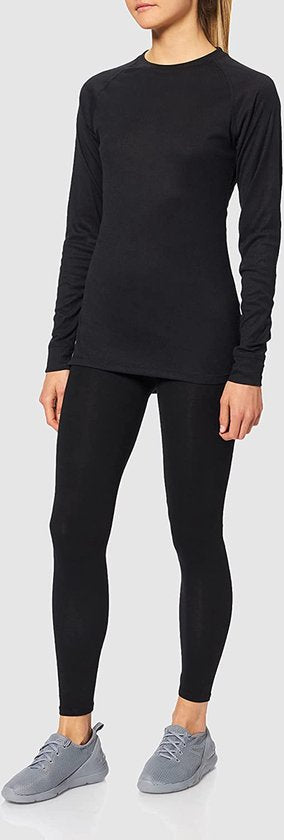 Thermo Ondergoed Dames - Thermo Legging Dames - Zwart - M - Thermokleding Dames - Thermobroek Dames - Thermolegging - Thermo Broek Dames