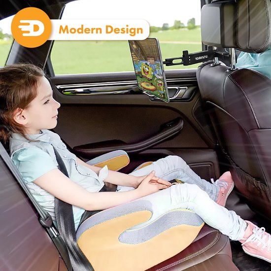 Tablet Houder Auto - Hoofdsteun - 360 Graden Draaibaar - Geschikt voor Tablet, Telefoon en meer