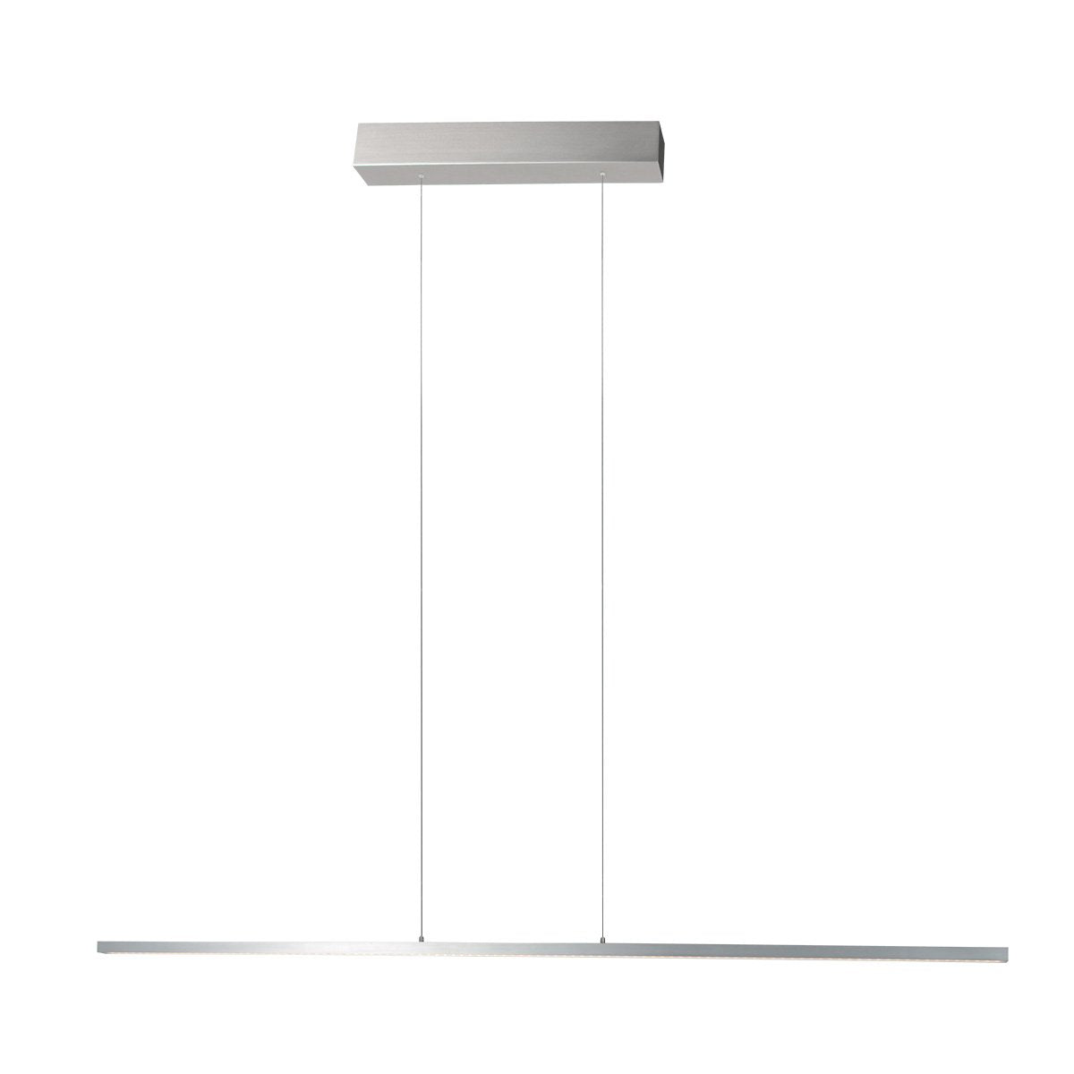 Steinhauer - Design Hanglamp Bande - Moderne Metaal Lamp met LED - In Hoogte Verstelbaar - Staal Kleur