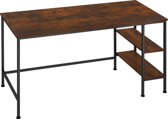 tectake - Bureau Donegal industrial dark computertafel werktafel - 404227