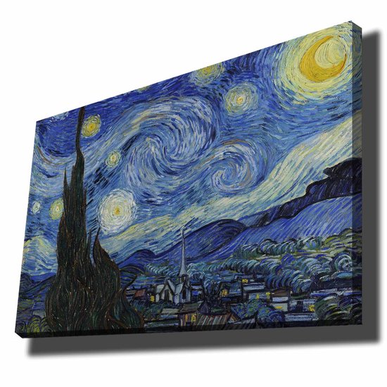 Vincent Decoratief canvas schilderij | Houten lijst | 70 x 100 cm - Asir Group - Canvas foto - Canvas foto