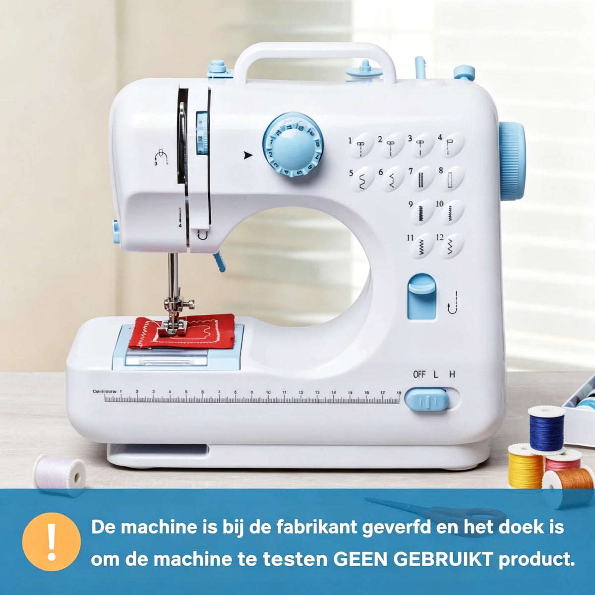 iAGREEA Mini Draagbare Elektrische Naaimachine - Paars
