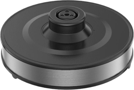 Inventum MK352S - Elektrische melkopschuimer - 115/240 ml - Warm/koud opschuimen - Verwarmen - PFAS vrij - Antikleeflaag - Zwart/RVS