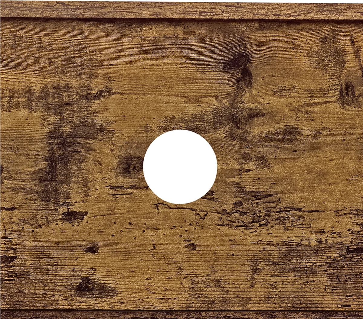 Yaheetech Tv-meubel 106 x 40 x 50,5 cm - Roestbruin - Industrieel - Open Opbergvakken - 40 kg