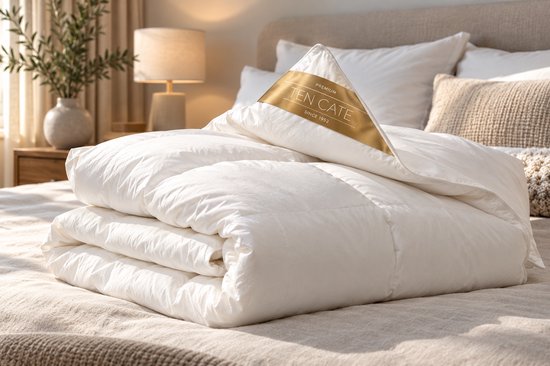Ten Cate 100% Ganzendonzen 4-Seizoenen Dekbed - 240x200 cm - Luxe Ganzendons - Ademend - Vochtregulerend