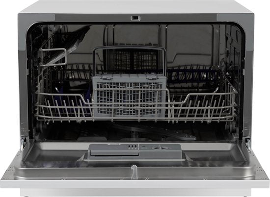 Tomado TDW5501W - Mini vaatwasser - Kleine vaatwasser - Vrijstaand - 6 couverts - 5 programma's - Energieklasse D - Wit