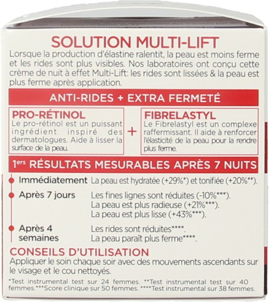 L’Oréal Paris Revitalift nachtcrème Anti-veroudering - Anti-rimpel - Met Pro-retinol - 50 ml