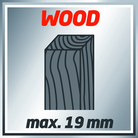 Einhell Digitale Leidingzoeker TC-MD 50 - Detectiediepte hout: 19 mm - metaal: 19 mm - ijzer: 50 mm - koper: 38 mm - geleiders: 50 mm