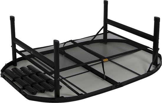 Bo-Camp - Industrial - Tafel - Northgate - Ovaal - Koffermodel - 120x80 cm