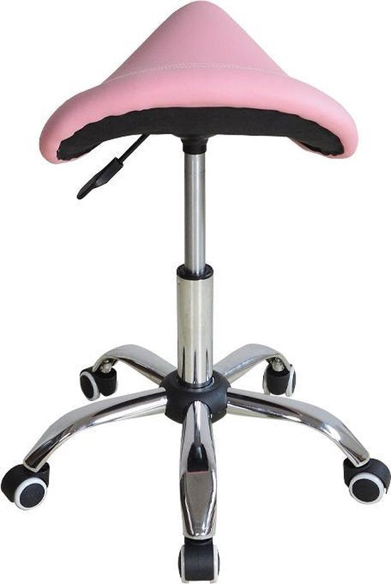 Zadelkruk ergonomisch - werkkruk - kapperskruk - tabouret - hoogte instelbaar