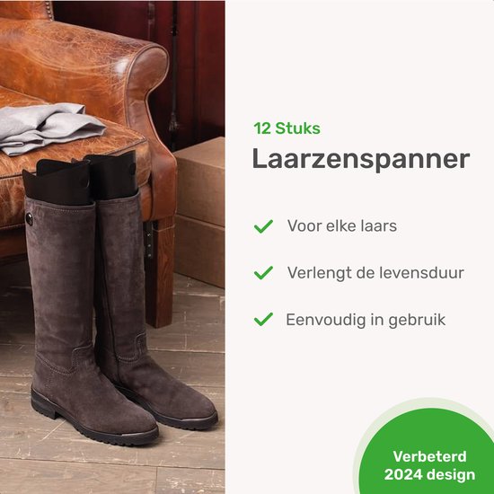 Proskill Laarzenspanners - 12 Stuks - Laarzenvuller - Oprekker - Dameslaars - Schoenoprekker - Paardijlaazen