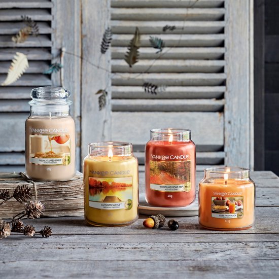 Yankee Candle Farm Fresh Peach Medium Jar
