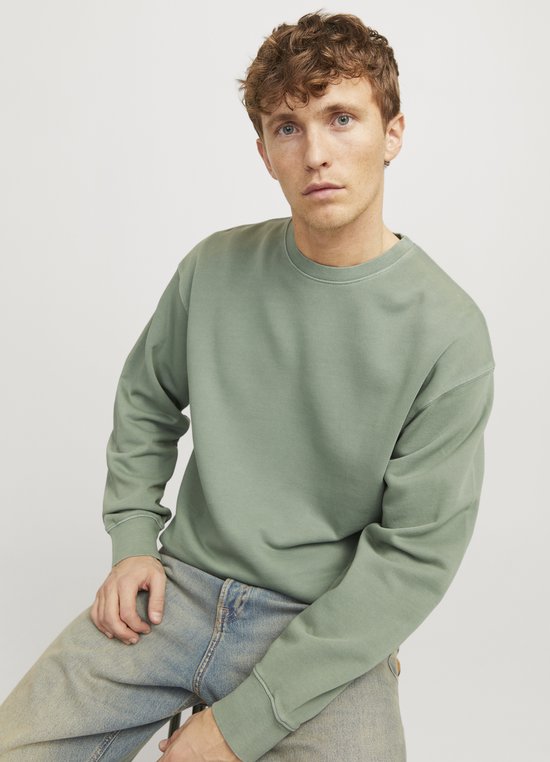 JACK&JONES - JJECHARGE FADED SWEAT CREW NECK NOOS - Heren - maat XL - Sweaters