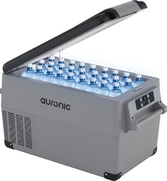 Auronic Elektrische Compressor Koelbox - Coolbox - 30.4L - 12V - Grijs