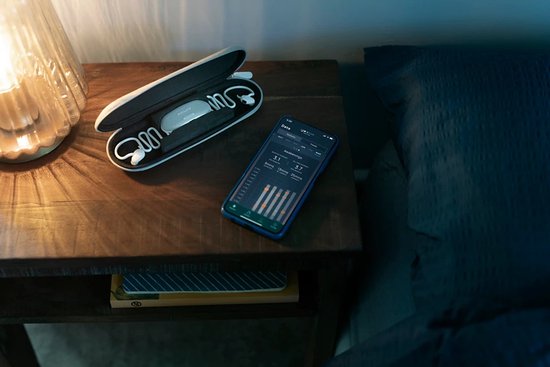 Philips Kokoon – Slaap Hoofdtelefoon met Slaapmonitoring – Draadloos – Bluetooth – Nekband – Grijs
