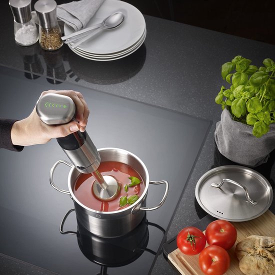 Graef HB82EU blender Staafmixer 200 W Zwart, Roestvrijstaal