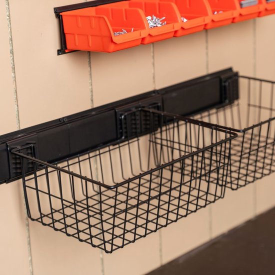 Batavia Gereedschapsmand - Maxxclick Opbergsysteem - Voor Stalen Rail - Open Design