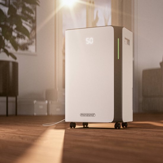 Monzana Luchtontvochtiger - Wifi App 20 tot 30m² 20l/dag - Wit