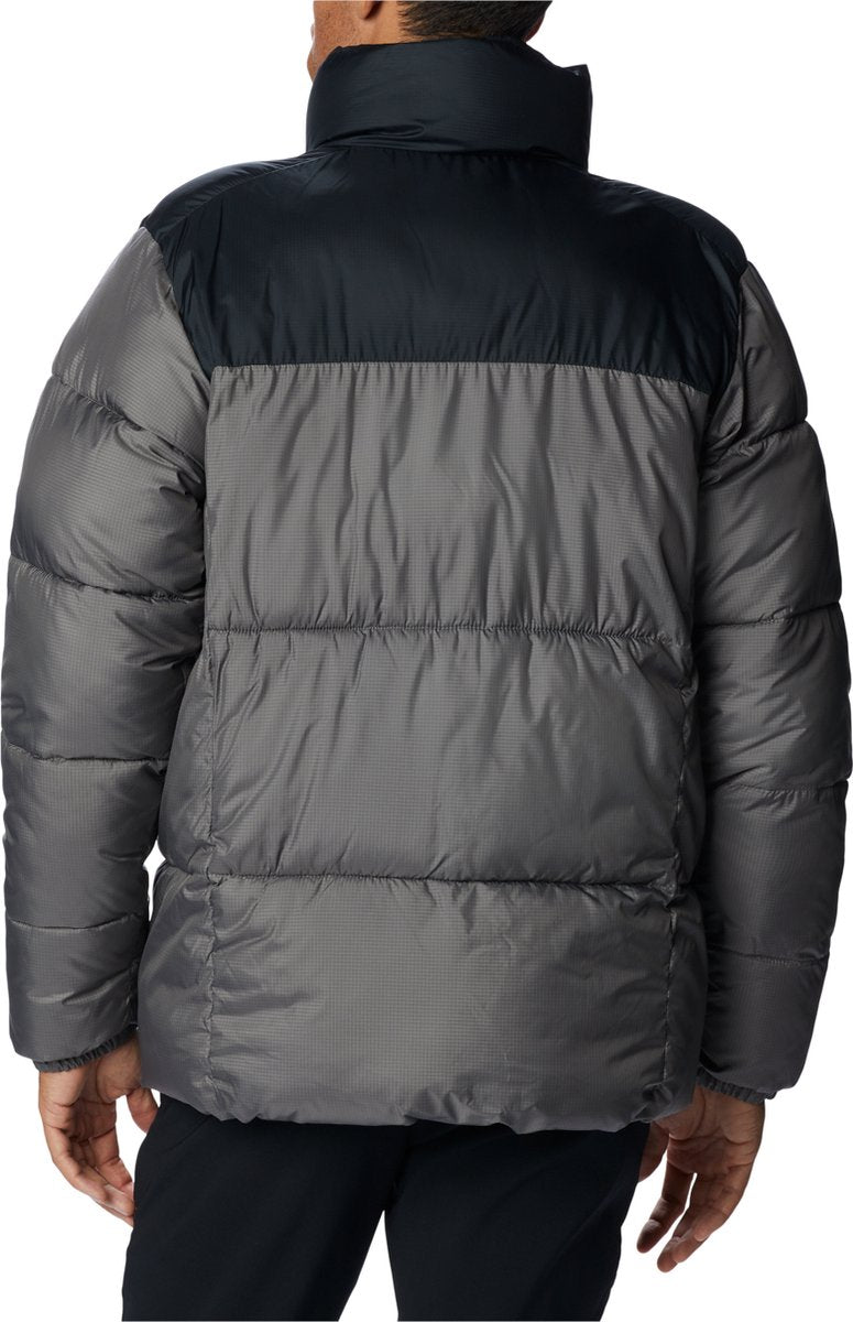 Columbia - Puffect™ II - Heren Puffer Jacket met Thermarator™ Isolatie - Maat XXL - Polyester - Grijs