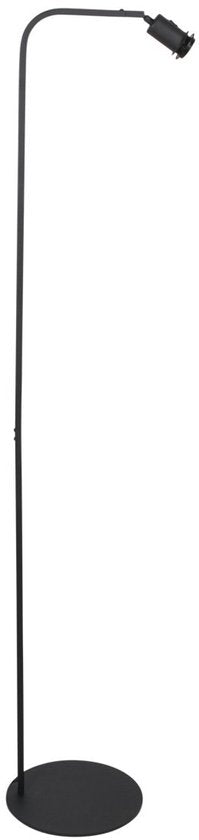 Vloerlamp Stang 4738ZW zwart metaal 152 cm modern armatuur kantelbaar Steinhauer
